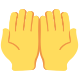 Palms up together - Twitter / X