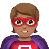 superhero: medium skin tone