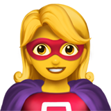 Superhero emoji