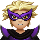 supervillain: medium-light skin tone