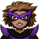 woman supervillain: medium skin tone