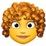 Woman: curly hair - Facebook