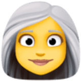 Woman: white hair - Facebook