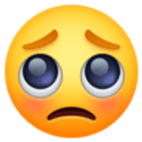 Pleading face - Facebook