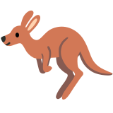 Kangaroo - Noto Color Emoji