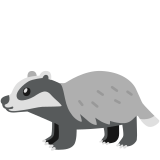 Badger - Noto Color Emoji
