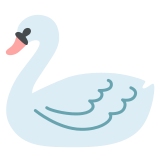 Swan - Noto Color Emoji