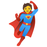 Superhero - Noto Color Emoji