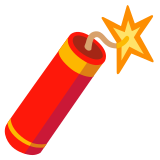Firecracker - Noto Color Emoji