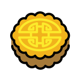 Moon cake - OpenMoji