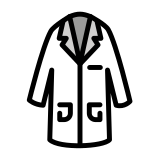 Lab coat - OpenMoji