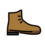 Hiking boot - OpenMoji