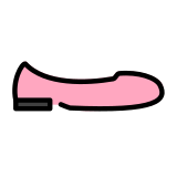 Flat shoe - OpenMoji