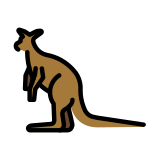 Kangaroo - OpenMoji