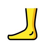 Foot - OpenMoji