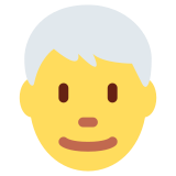 Man: white hair - Twitter / X