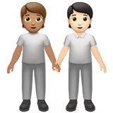 people holding hands: medium skin tone, light skin tone