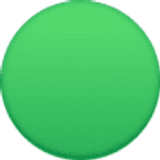 Green circle - Facebook