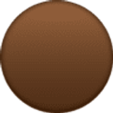 Brown circle - Facebook