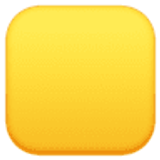 Yellow square - Facebook
