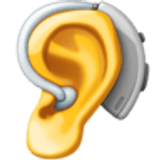 Ear with hearing aid - Facebook