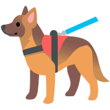 Service dog - Noto Color Emoji
