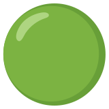 Green circle - Noto Color Emoji