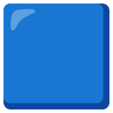 Blue square - Noto Color Emoji