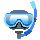 Diving mask - Noto Color Emoji