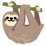 Sloth - Noto Color Emoji