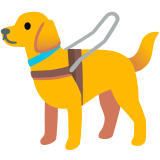 Guide dog - Noto Color Emoji