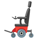 Motorized wheelchair - Noto Color Emoji