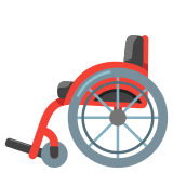 Manual wheelchair - Noto Color Emoji