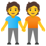People holding hands - Noto Color Emoji