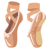 Ballet shoes - Noto Color Emoji