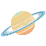 Ringed planet - Noto Color Emoji