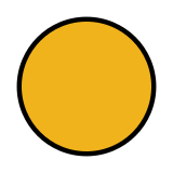 Orange circle - OpenMoji