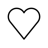 White heart - OpenMoji