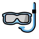 Diving mask - OpenMoji