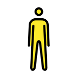 Person standing - OpenMoji