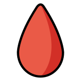Drop of blood - OpenMoji