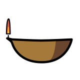 Diya lamp - OpenMoji