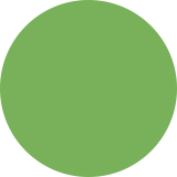 Green circle - Twitter / X