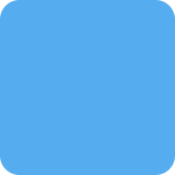 Blue square - Twitter / X