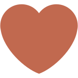 Brown heart - Twitter / X