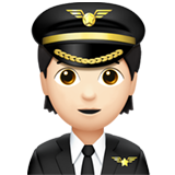 pilot: light skin tone