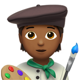 artist: medium-dark skin tone