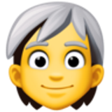 Person: white hair - Facebook