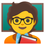 Teacher - Noto Color Emoji
