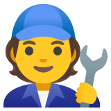 Mechanic - Noto Color Emoji